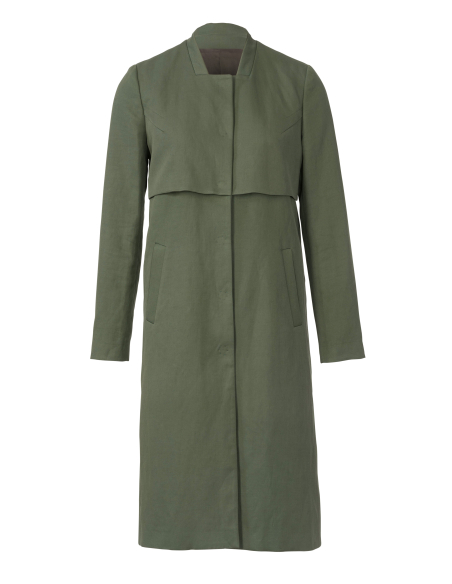 Patron Burda 6041 - Manteau et Veste avec bavolet et petit col montant