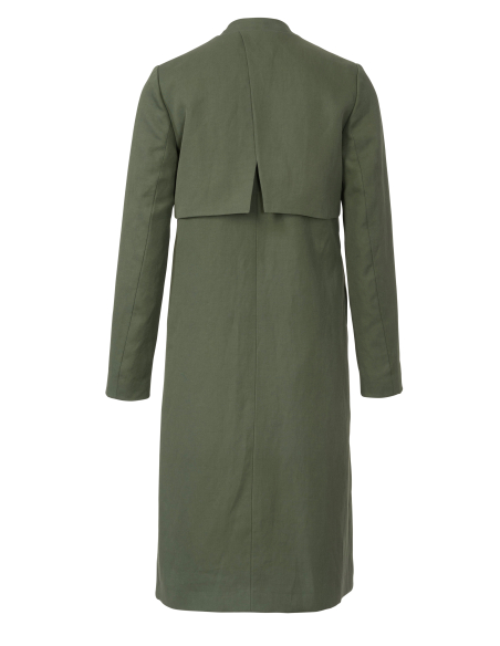 Patron Burda 6041 - Manteau et Veste avec bavolet et petit col montant