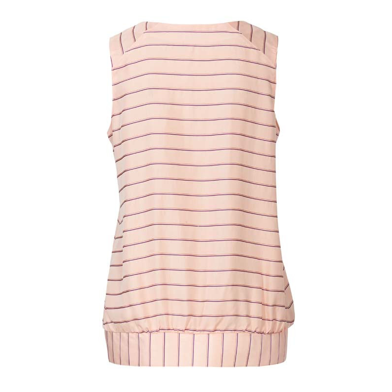 Patron Burda 6201 - Top trapèze femme col rond avec ou sans ceinture ruban