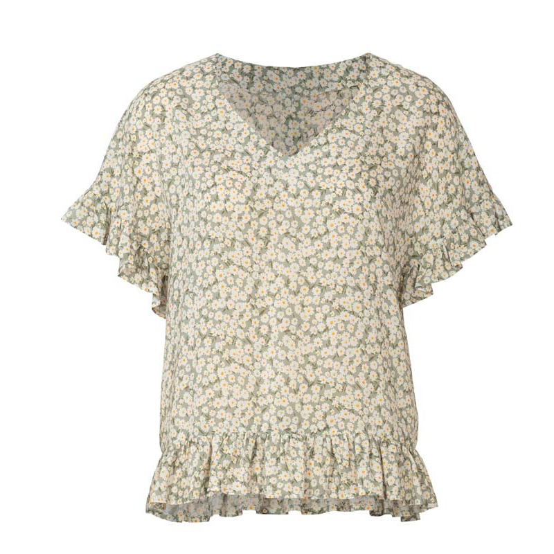 Patron Burda 6204 - T-Shirt blouse femme réversible