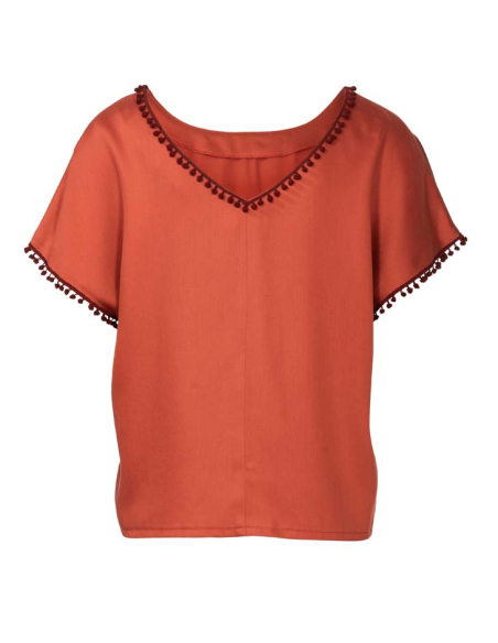 Patron Burda 6204 - T-Shirt blouse femme réversible