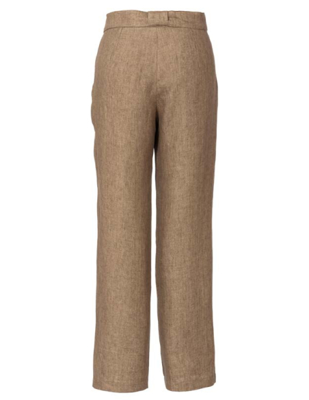 Patron Burda 6218 - Pantalon ou pantacourt femme droit poches invisibles ou plaquées