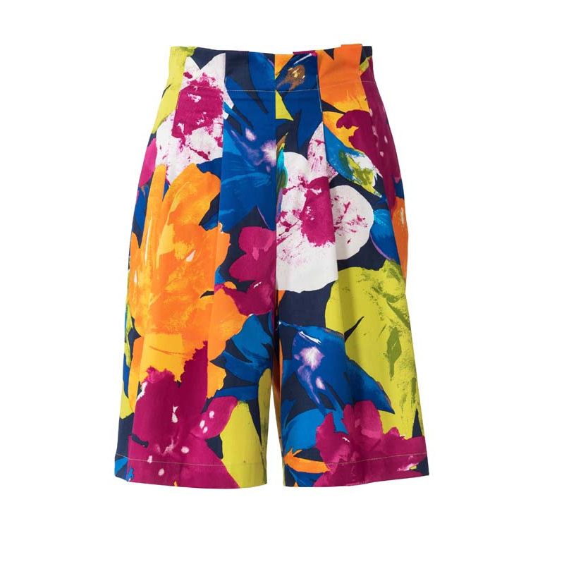 Patron Burda 6226 - Bermuda femme ou pantalon façon jupe - culotte taille haute