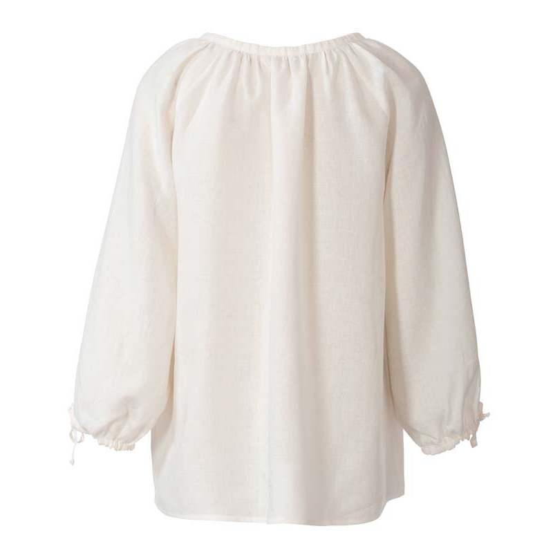 Patron Burda 6227 - Blouse ou tunique femme Carmen – coulisse à ruban