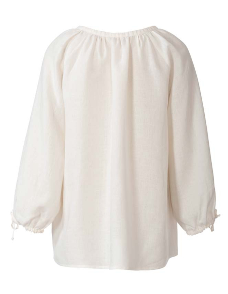 Patron Burda 6227 - Blouse ou tunique femme Carmen – coulisse à ruban
