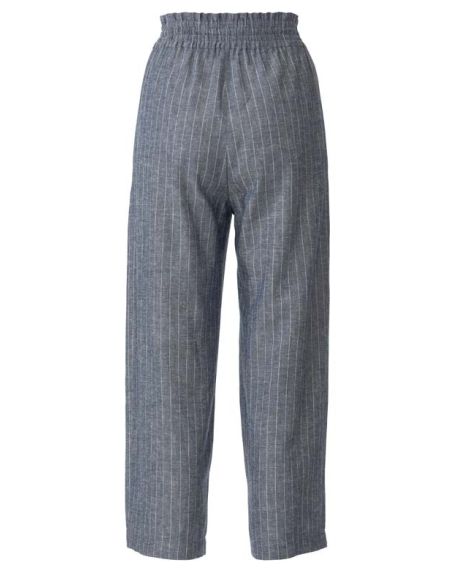 Patron Burda 6229 - Pantalon femme et pantacourt à coulisse élastique jambes amples