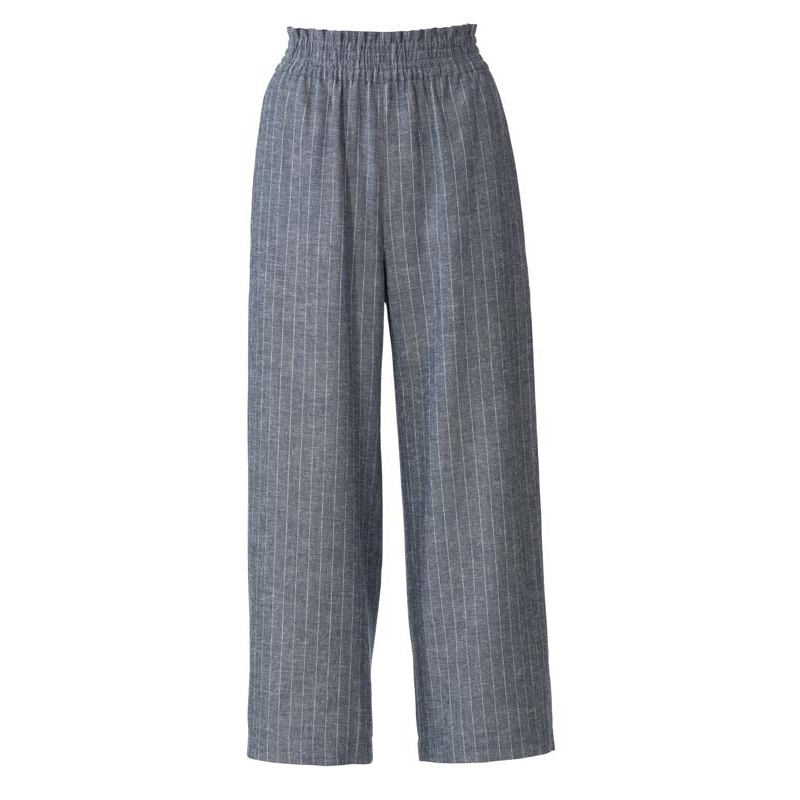 Patron Burda 6229 - Pantalon femme et pantacourt à coulisse élastique jambes amples