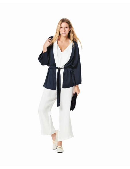 Patron Burda 6244 - Veste Gilet femme Kimono