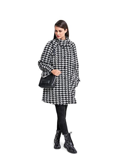 Patron Burda 6372 - Manteau pour dames