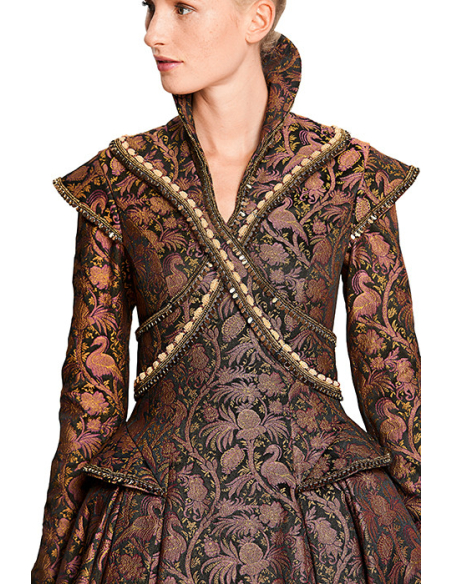 Patron Burda Carnaval 6398 - Déguisement Historique Renaissance Femme