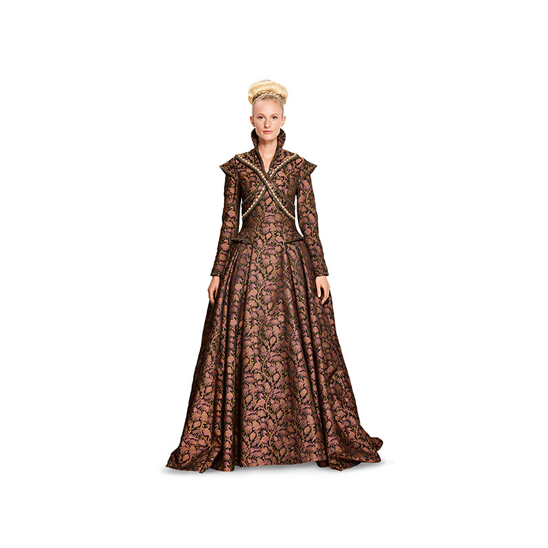 Patron Burda Carnaval 6398 - Déguisement Historique Renaissance Femme