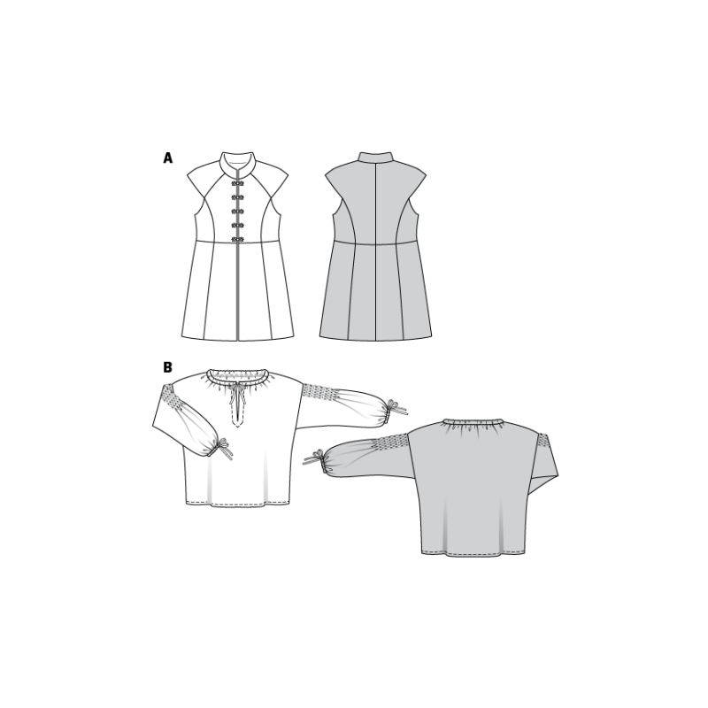 Patron Burda Carnaval 6399 - Déguisement Historique Renaissance - Homme