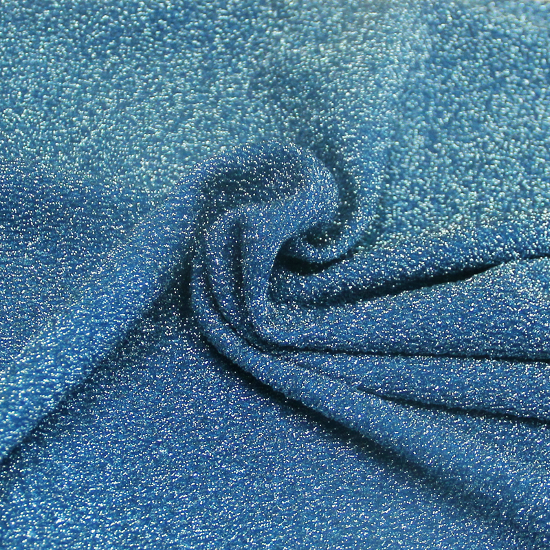 Maille lurex - Turquoise