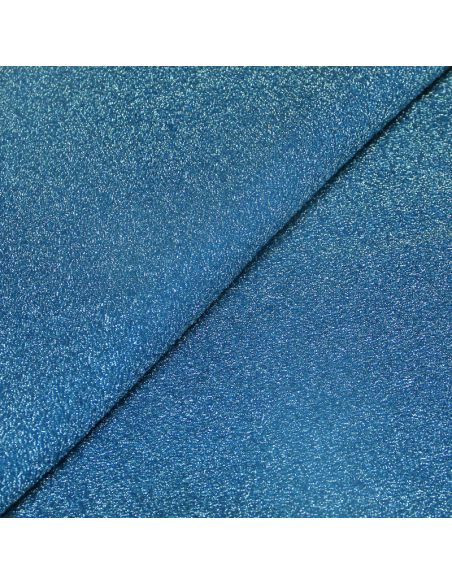 Maille lurex - Turquoise