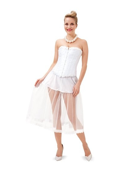 Patron Burda Carnaval 6739 - Déguisement Historique Jupon Femme