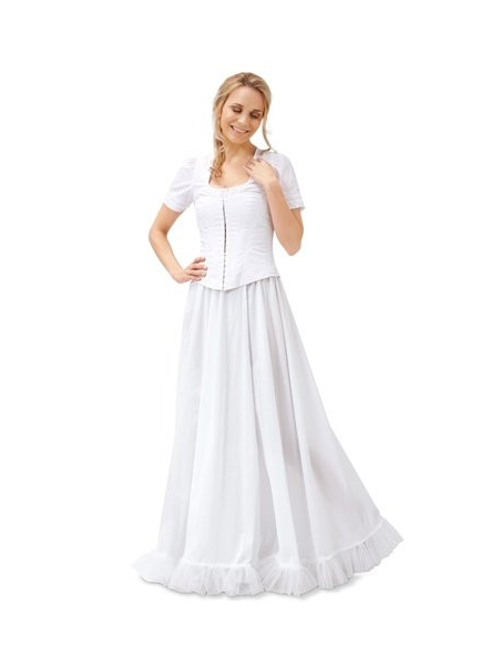 Patron Burda Carnaval 6739 - Déguisement Historique Jupon Femme