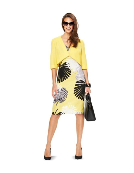 Patron Burda 6773 - Robe et veste