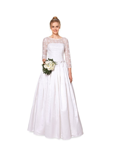 Patron Burda 6776 - Robe de mariée et robe de soirée
