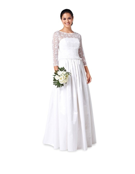Patron Burda 6776 - Robe de mariée et robe de soirée