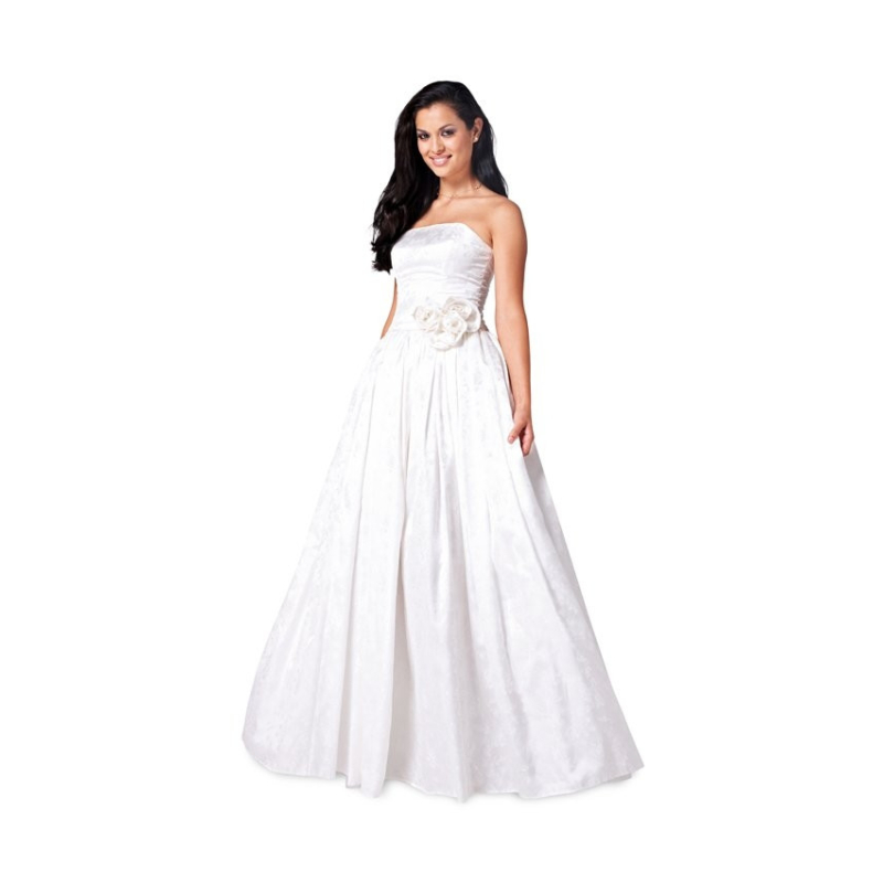 Patron Burda 6776 - Robe de mariée et robe de soirée