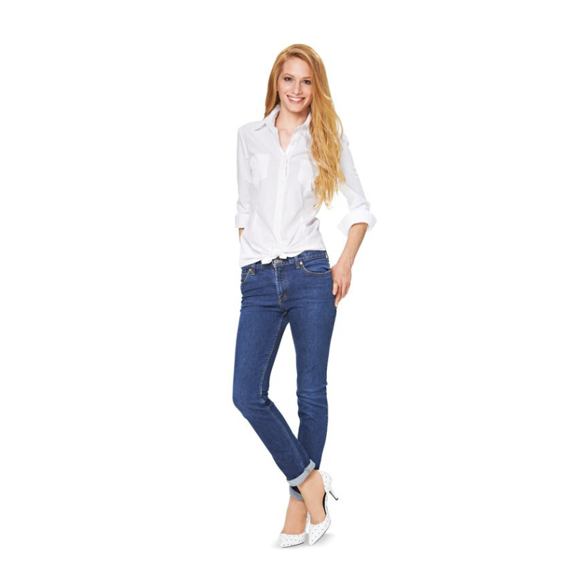 Patron Burda 6849 - Chemisier