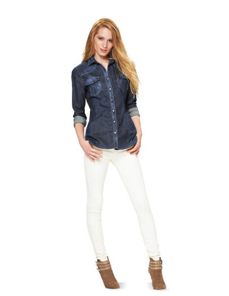 Patron Burda 6849 - Chemisier