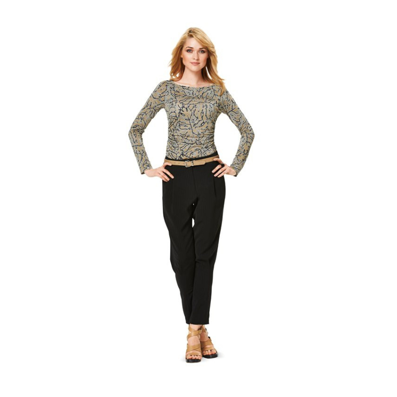 Patron Burda 6910 - T-shirt et robe