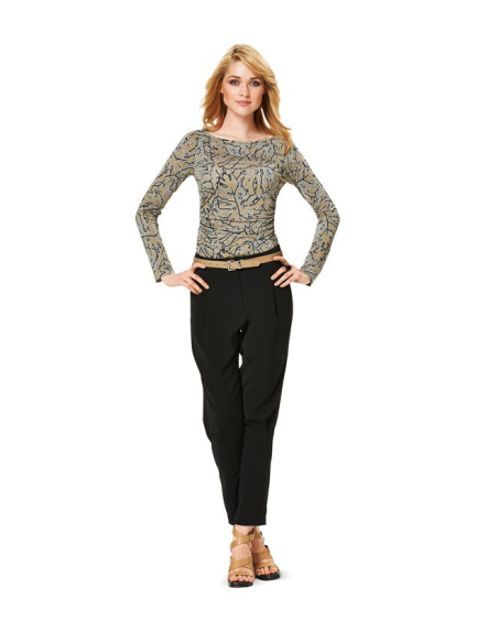 Patron Burda 6910 - T-shirt et robe