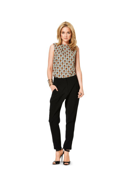 Patron Burda 6914 - Robe et haut