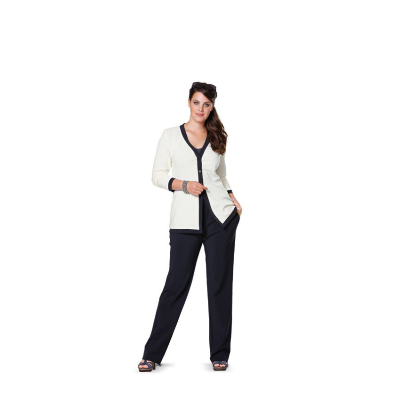 Patron Burda 6952 - Pantalon