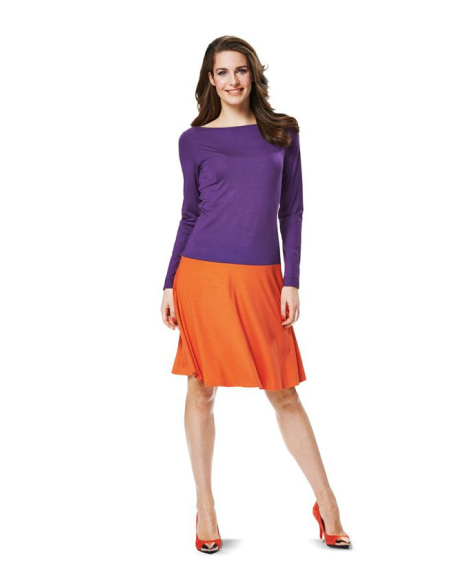 Patron Burda 6988 - Robe