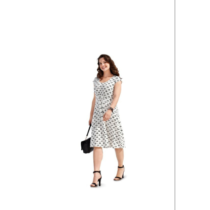 Patron Burda 7100 - Robe femme 2