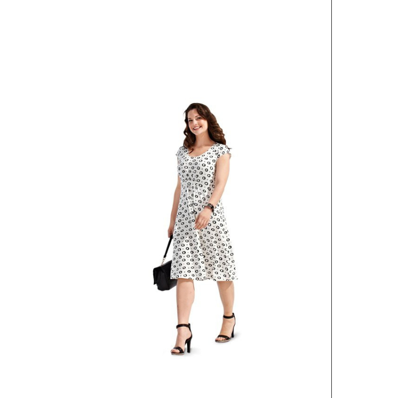 Patron Burda 7100 - Robe femme