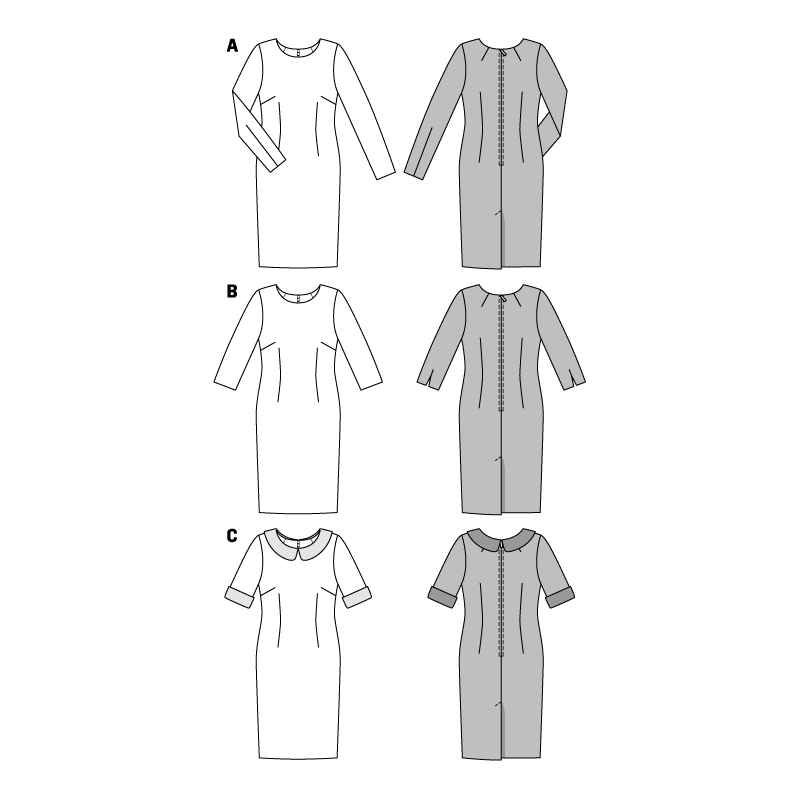Patron N°7137 Burda : Robe