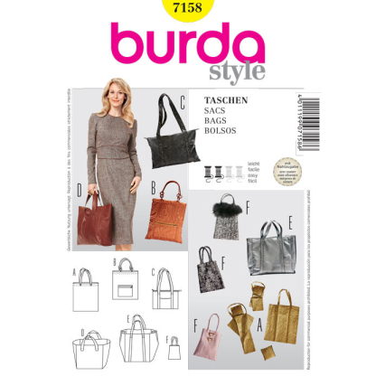 Patron N°7158 Burda - Sacs
