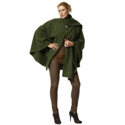 Patron Burda 7422 - Cape 2