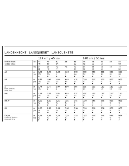 Patron Burda Carnaval 7467 - Déguisement Historique Lansquenet