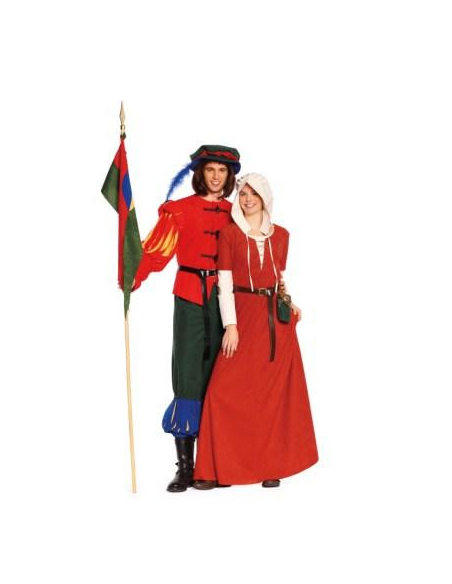 Patron Burda Carnaval 7467 - Déguisement Historique Lansquenet