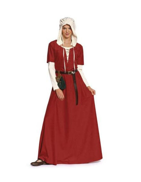 Patron Burda Carnaval 7468 - Déguisement Historique Robe, bonnet Moyen - Âge