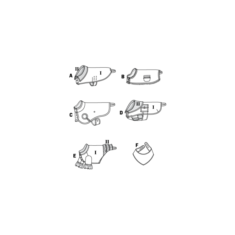 Patron Burda 7752 - Idée Creative Manteau pour chien