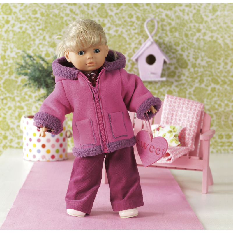 Patron Burda Creative 7753 - Vêtements de poupées