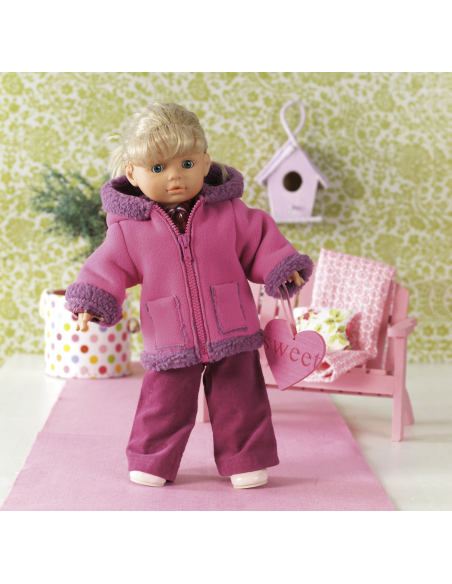 Patron Burda Creative 7753 - Vêtements de poupées