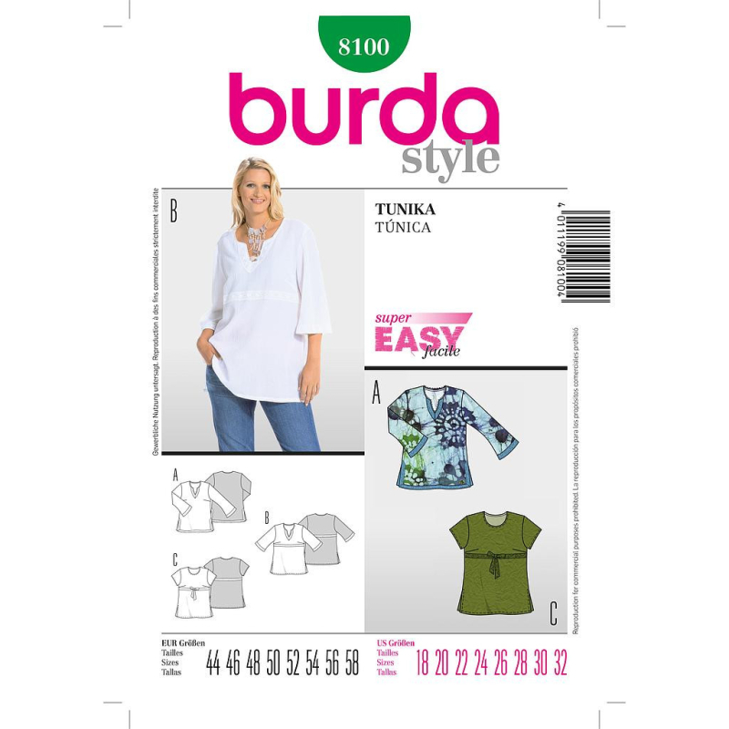 Burda grande taille 2018 clearance