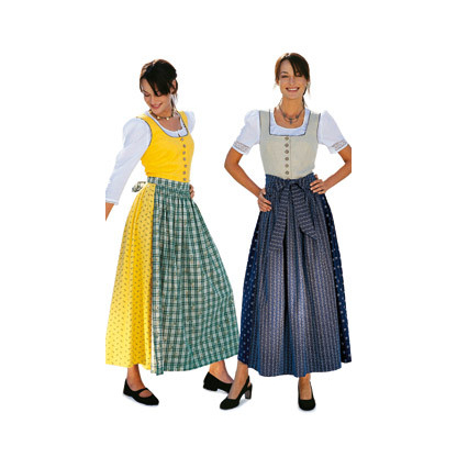 Patron Burda 8448 - Ensemble bavarois 2