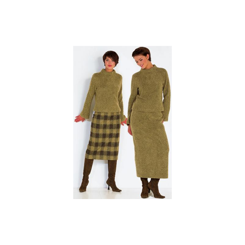 Patron Burda 8765 - Jupe