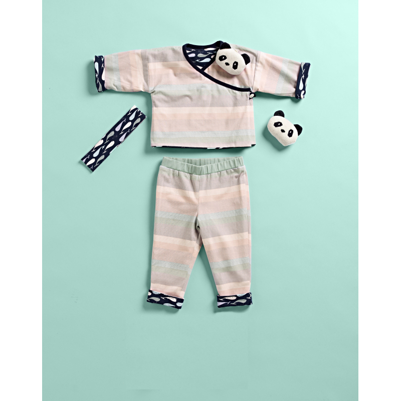 Patron Burda 9257 - Ensemble Pantalon et Veste bébé