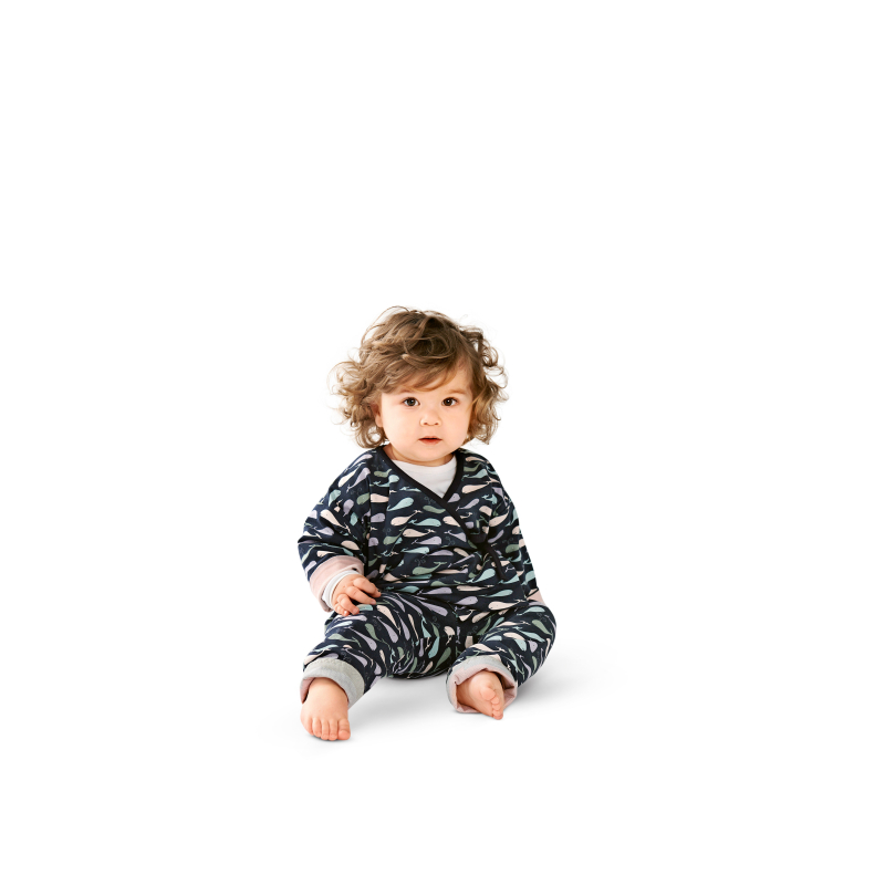 Patron Burda 9257 - Ensemble Pantalon et Veste bébé