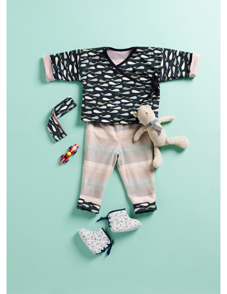 Patron Burda 9257 - Ensemble Pantalon et Veste bébé