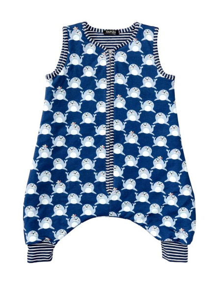 Patron Burda 9298 - Combinaison - Gigoteuse bébé avec des jambes