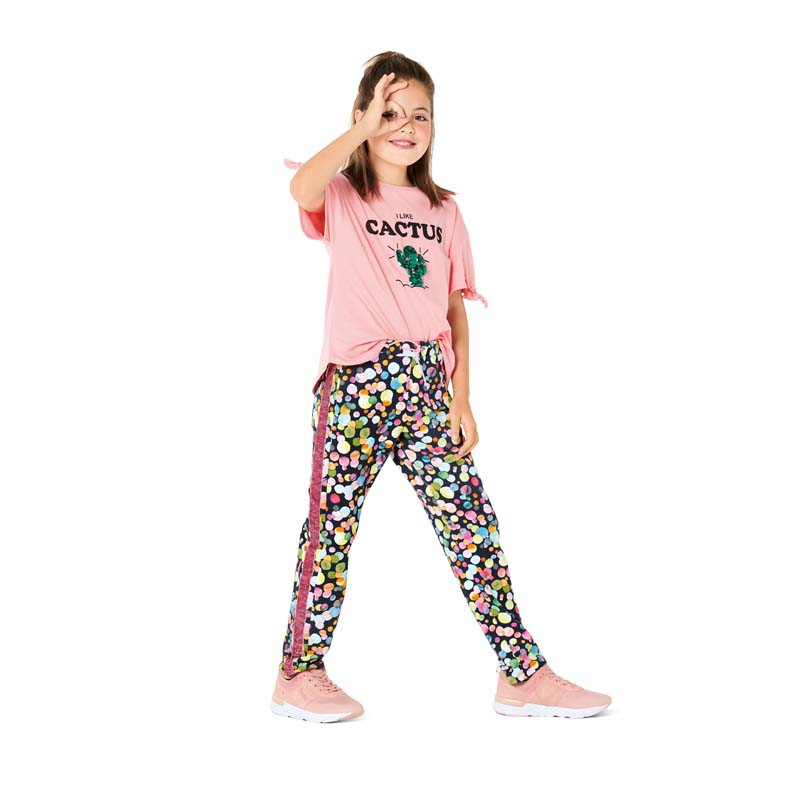Patron Burda 9300 - Pantalon de jogging enfant à coulisse élastique